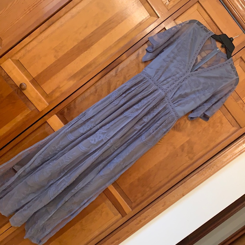 Blue/ grey dress